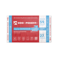 Шумоизоляция Роквул Акустик Баттс Про Ультратонкий 27х600х1000 мм