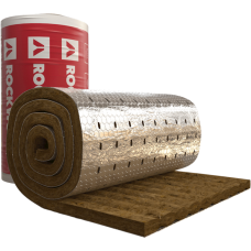 Утеплитель Роквул Вайред Мат 50 мм 1х4 м отражающий Утеплитель Роквул Вайред Мат 50 мм 1х4 м отражающий