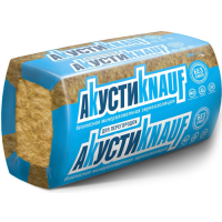 Шумоизоляция АкустиKnauf Плита 75х610х1230 мм