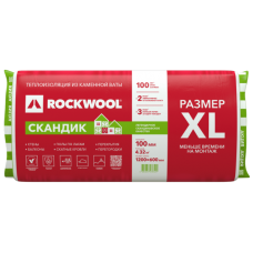 Утеплитель Роквул Лайт Баттс Скандик 100х600х1200 мм