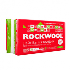 Утеплитель Роквул Лайт Баттс Скандик 100х600х800 мм