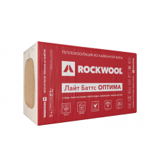 Утеплитель Роквул Лайт Баттс Оптима 100х600х1000 мм